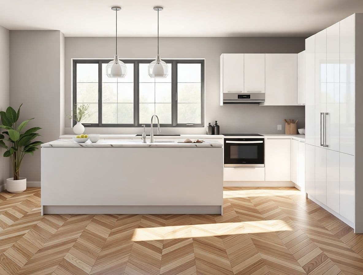 Kitchen material change